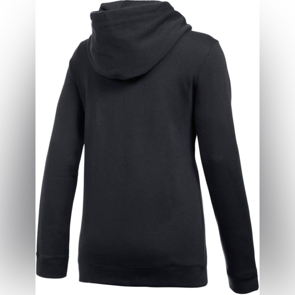 Under Armour Women's Hustle Hoodie Black | White LG - Picture 5 of 12